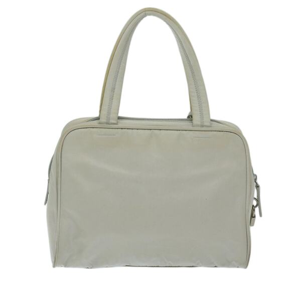 PRADA Hand Bag Nylon Gray - Picture 2 of 16
